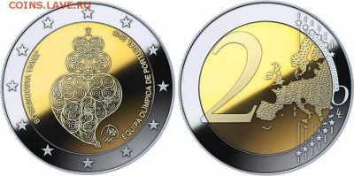 Юбилейные и памятные 2 евро 2011 - ... гг - 2-euro-Portugal-2016-Olimpica