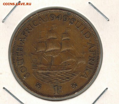 Южная африка 1 пенни 1949 до 08.02.16   22-0 - 1%25205
