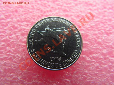 -Никарагуа- 5 сентаво 1994 (фауна) -- 14 октября 22-00 - 5 сентаво 1994.JPG