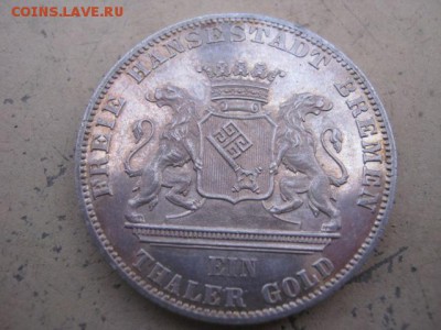 Бремен 1 талер 1865,1863 - IMG_0569.JPG