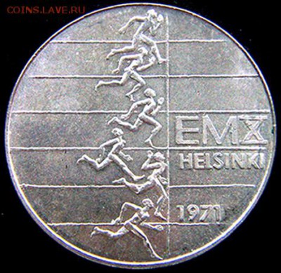 Финляндия_10 марок 1971. Крупное серебро; до 06.02_22.00мск - 10841