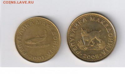 МАКЕДОНИЯ 2 и 5 денар до 11.02.2016г 21-00 - МАКЕДОНИЯ - 2  монеты03