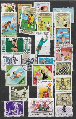 Марки мира. Спорт 9 - Марки мира. Спорт 9
