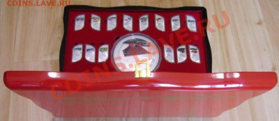 Китай набор жетонов Экспо 2010, посеребрение, эмаль - Экспо 2010 1