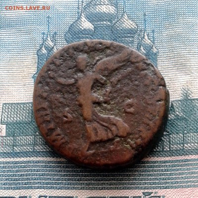 Коммод 180-192гг, Асс, рев.-Богиня Виктория, до 12.02. - 20160121_123559