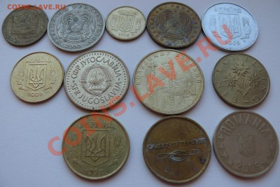 11 иностранных монет + жетон. до 13.10.10 21.00 МСК - P1080741.JPG