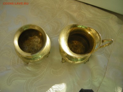 Сахарница и кувшин для сливок, бронза - DSCN4674.JPG