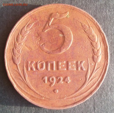 5 копеек 1924 год. До 14.02.16 20:00 МСК - 20160207162252-1