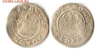 Польша. Полугрош 1508г. до 13.02.16 - полугрош1508Польша