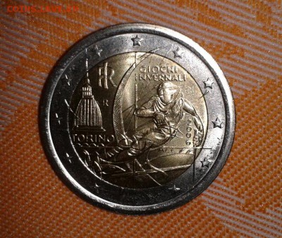 2 евро, Турин, 2006 до 22-00 12.02.16 - Турино ав.