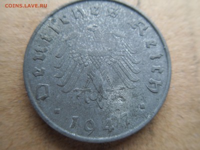 Германия (Третий рейх) 10 рейхспфеннигов 1947 A Без свастики - SDC10308.JPG