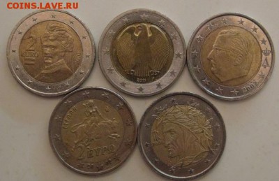2 Евро 5шт погодовка (разные) - до 12.02.2016 г - photofacefun_com_1454599051