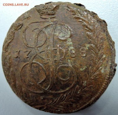 5 копеек 1788 г. перечекан-оценка и вопрос - DSCN2846.JPG
