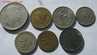 РУМЫНИЯ, ТУРЦИЯ, ИРАН, ЧЕХОСЛОВАКИЯ, 3 РЕЙХ. 7 монет до 1943 - 003.JPG