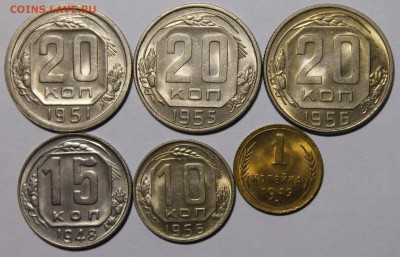 Никель 1940-1957 UNC - _MG_3027.JPG