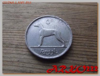 Ирландия 6 пенсов 1940  До 10.02.15 в 22:00 МСК - DSCF9335