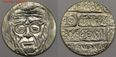 10 марок 1970 Финляндия Паасикиви серебро до 12.02 - IMG_6808.JPG