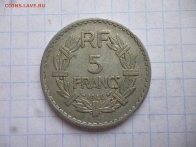 ФРАНЦИЯ 5 франков 1946г. до 11.02.16 22-00 мск - P1040127.JPG