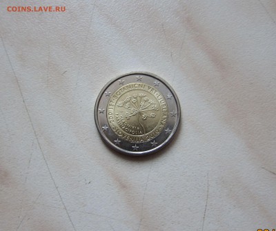 Памятные 2 ЕВРО СЛОВЕНИЯ (UNC, 2010г.) до 11.02. 22-00 мск - 5_1