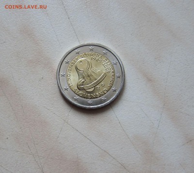 Памятные 2 ЕВРО СЛОВАКИЯ (UNC, 2009г.) до 11.02. 22-00 мск - 4_1