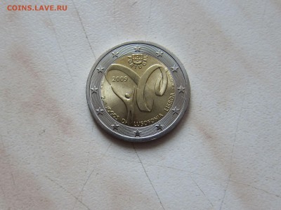 Памятные 2 ЕВРО ПОРТУГАЛИЯ (UNC, 2009г.) до 11.02. 22-00 мск - 3_1
