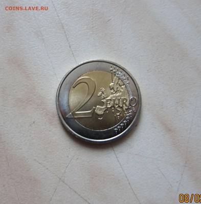 Памятные 2 ЕВРО ЛЮКСЕМБУРГ (UNC, 2008г.) до 11.02. 22-00 мск - 1_2