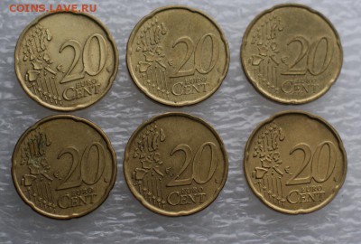 Мелочь Евро  по 10 и 20 центов кучка  до 15.02.2016 - DSC05473.JPG