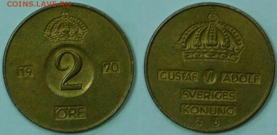 Швеция 2 эре, 5 шт., по 3 р. до 11.02.2016 года 22-00 мск - 2-1970.JPG