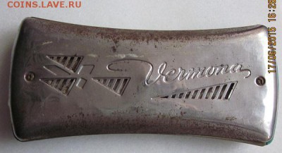 Губнуя гармошка Vermona. Германия. год выпуска 40-50 года - 6216297