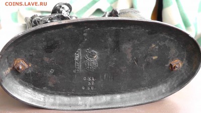 Спичечница «Наклейщик объявлений с собачкой и бочонком». - S1560091.JPG