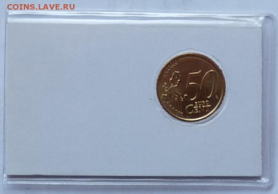 Ватикан 50 центов с Папой Римским в буклете - P1060547.JPG