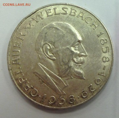 25 шиллингов, Австрия, 1958 г., до 22-00 15.02.2016 - 1958.JPG