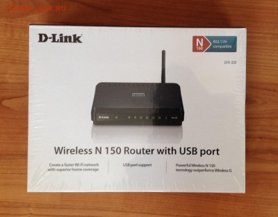 Wi-fi роутер D-Link новый не вскрывался из упаковки - image