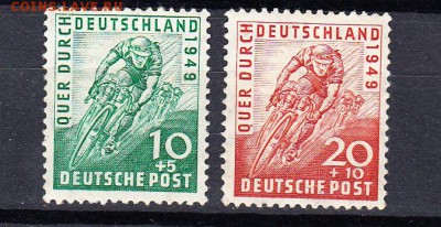 ГДР 1949 американская зона велоспорт - 15