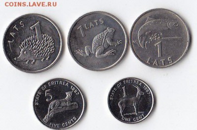 Латвия.США.фауна. до 14.2.16. в 21.00. - латвия.аверс.