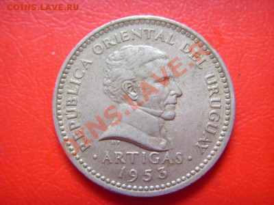 Уругвай 10 сантимов 1953 до 14.10 в 21.00 М - LPIC8952.JPG