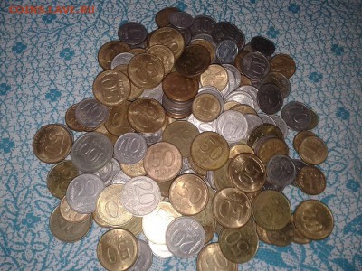 монеты 1991-1993г.185шт.(без перебора) - Фото-0001