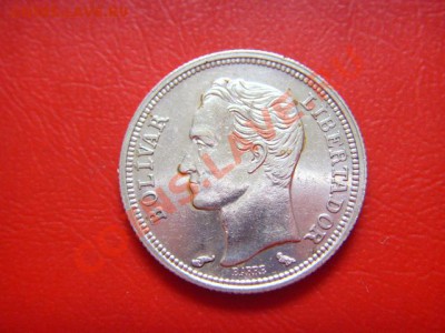 Венесуэла 50 сантимов 1960 серебро до 14.10 в 21.00 М - LPIC8970.JPG