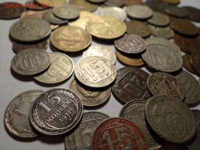 80 монет 1924-1957 год..есть нечастые года 5 коп-1935 года - DSC03048.JPG