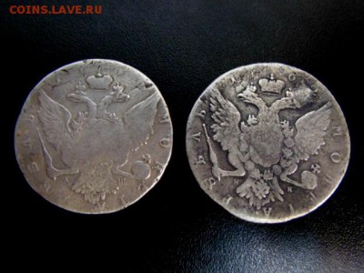 рубль 1766 г.СПБ TI АШ + в подарок рубль 1762г. С блицем! - DSC01174.JPG