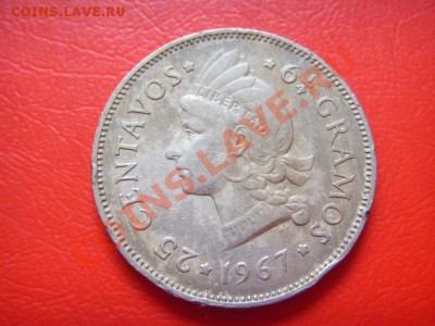 Доминиканская р-ка 25 сентаво 1967 до 14.10 в 21.00 М - LPIC8999.JPG