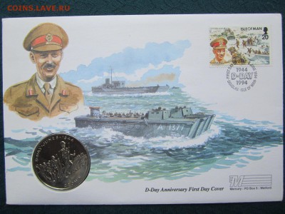 о.Мэн.1 крона 1994 года.D-Day.Морской десант. до17.02 - IMG_0340.JPG