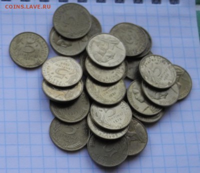 Франция 62 монеты с 200 рублей до 18 февраля - Fra5