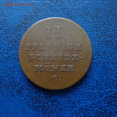Ганновер 2 пфеннига 1822 до 15.02 - DSC02233.JPG