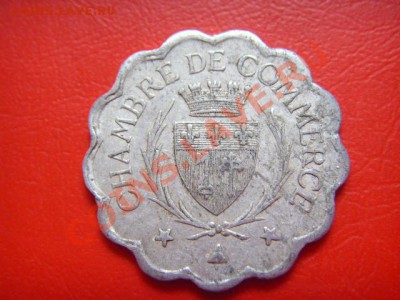 Франция 25 сантимов 1920 Токен Narbonne до 14.10 в 21.00 М - LPIC9062.JPG