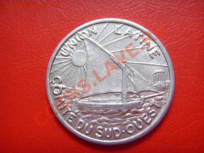 Франция 10 сантимов 1927 Токен Тулуза до 14.10 в 21.00 М - LPIC9063.JPG