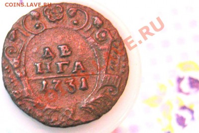 8 монет-ДЕНГи 1730-1731гг. Вопрос:все перечеканы или не все? - 6-1