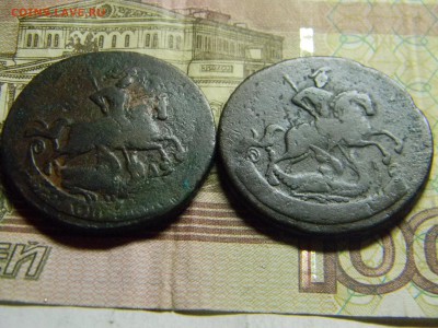 2 коп 1757 и 1758г  до 16.02 в 22.30 - Изображение 119