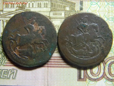2 коп 1757 и 1758г  до 16.02 в 22.30 - Изображение 118
