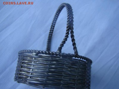 Плетенная конфетница-корзинка мельхиор СССР до 16.02. - DSC01349.JPG